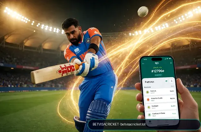 Betvisacricket (betvisa cricket) fantasy cricket & matchday visual 1